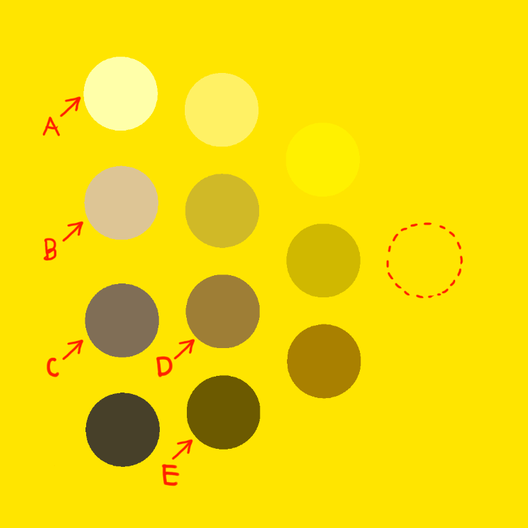 黄色の壁紙･部屋に合うカーテンの色