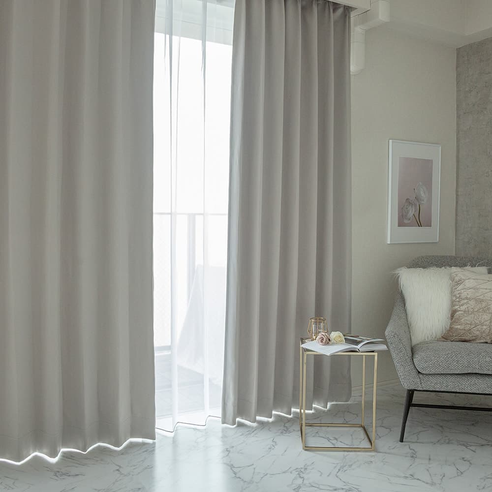 ネイビーの壁紙や部屋に合うカーテンの色