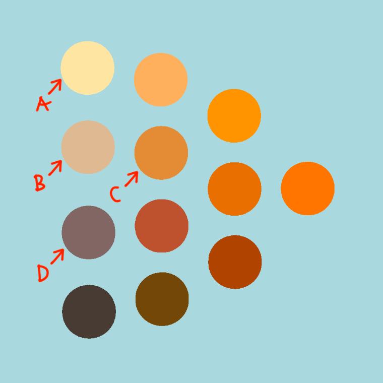 水色の壁紙・部屋に合うカーテンの色