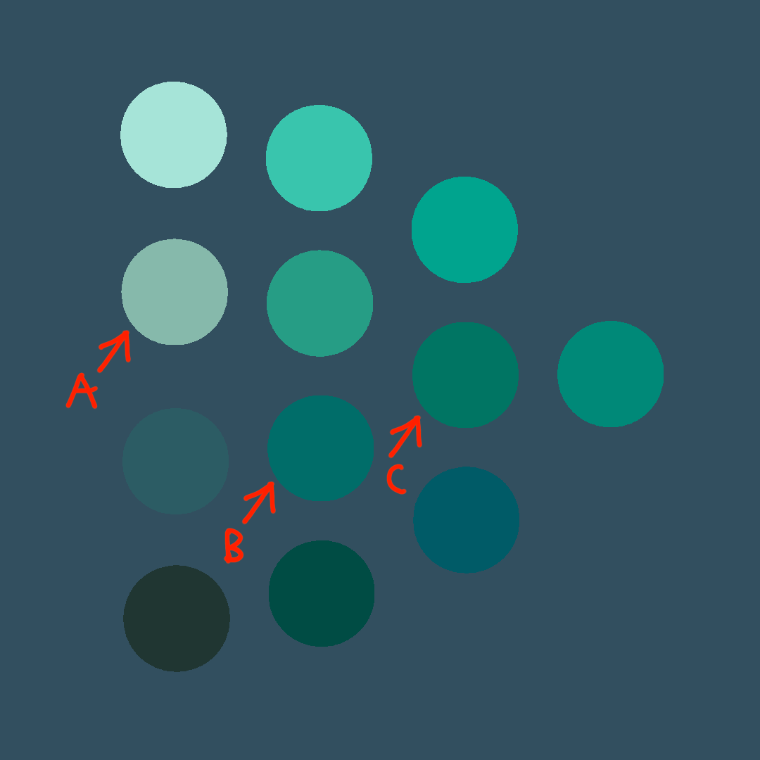 ブルーグレーの壁紙や部屋に合うカーテンの色