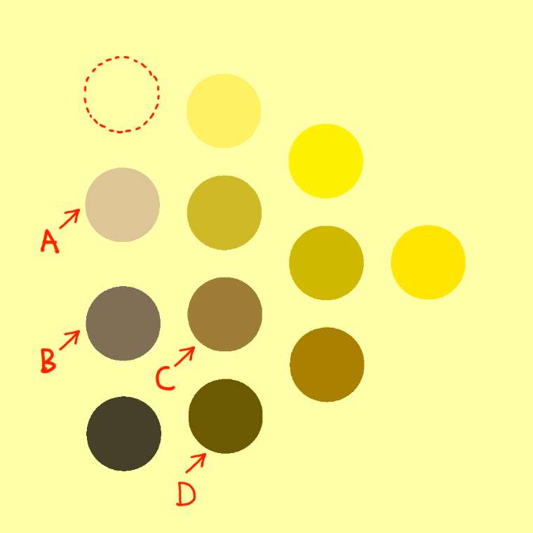 黄色の壁紙・部屋に合うカーテンの色