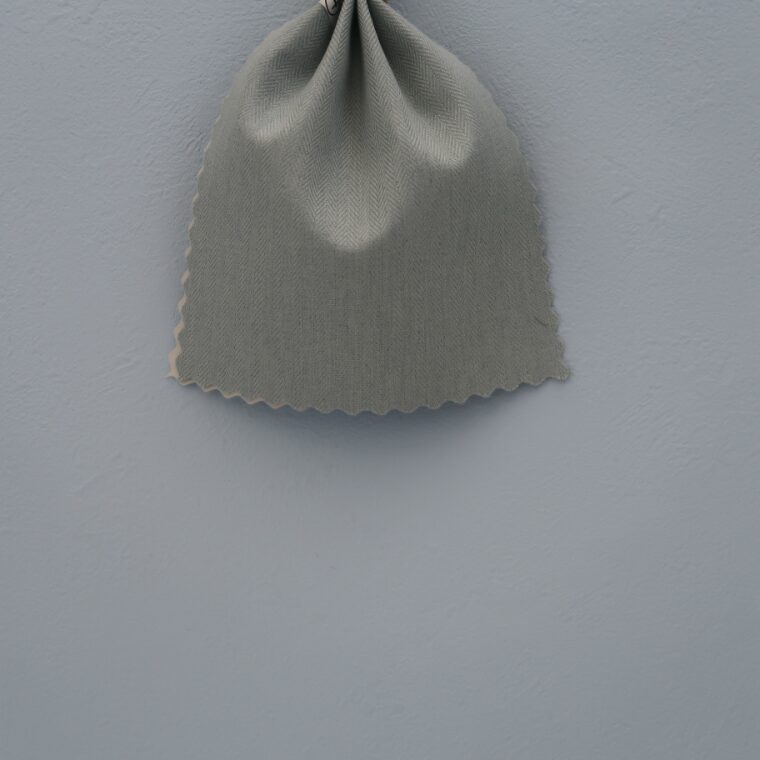 水色の壁紙・部屋に合うカーテンの色