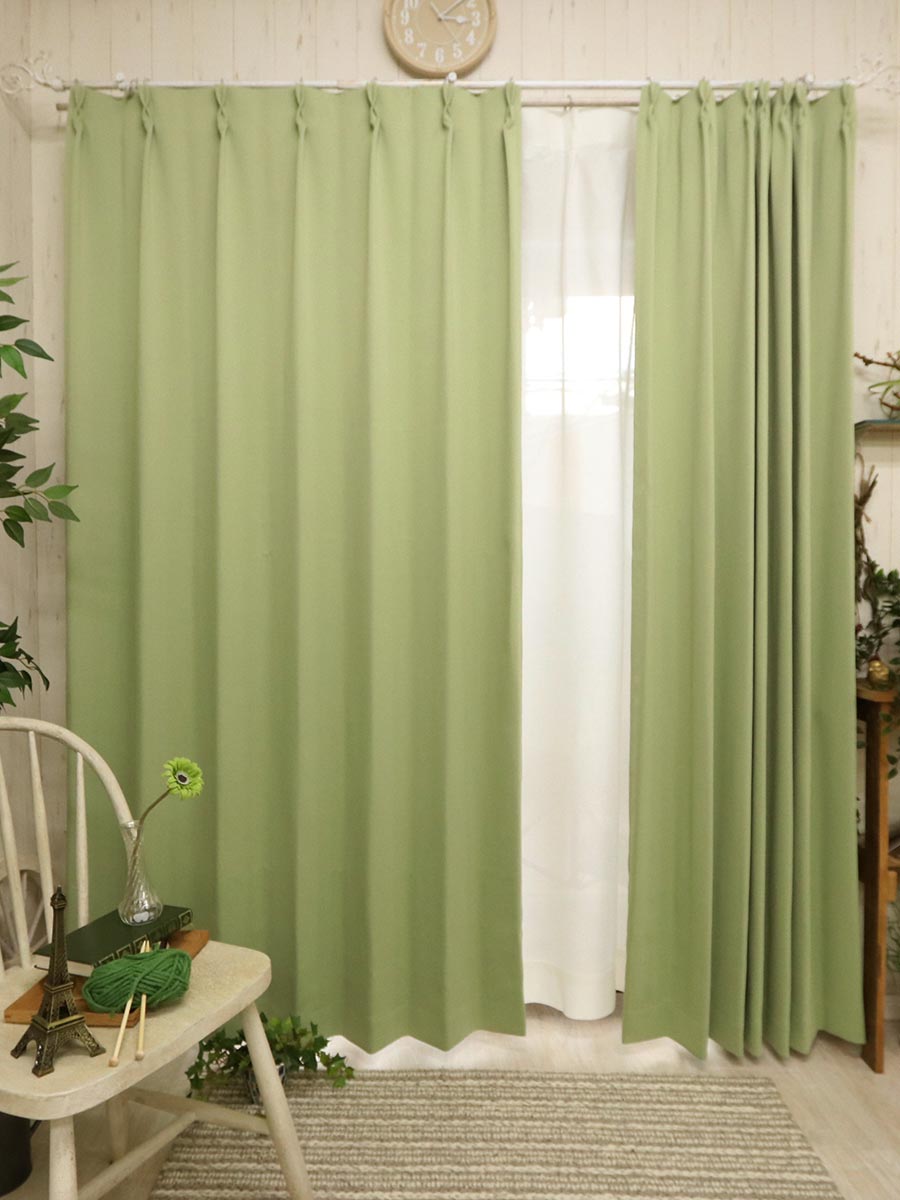 黄色の壁紙･部屋に合うカーテンの色