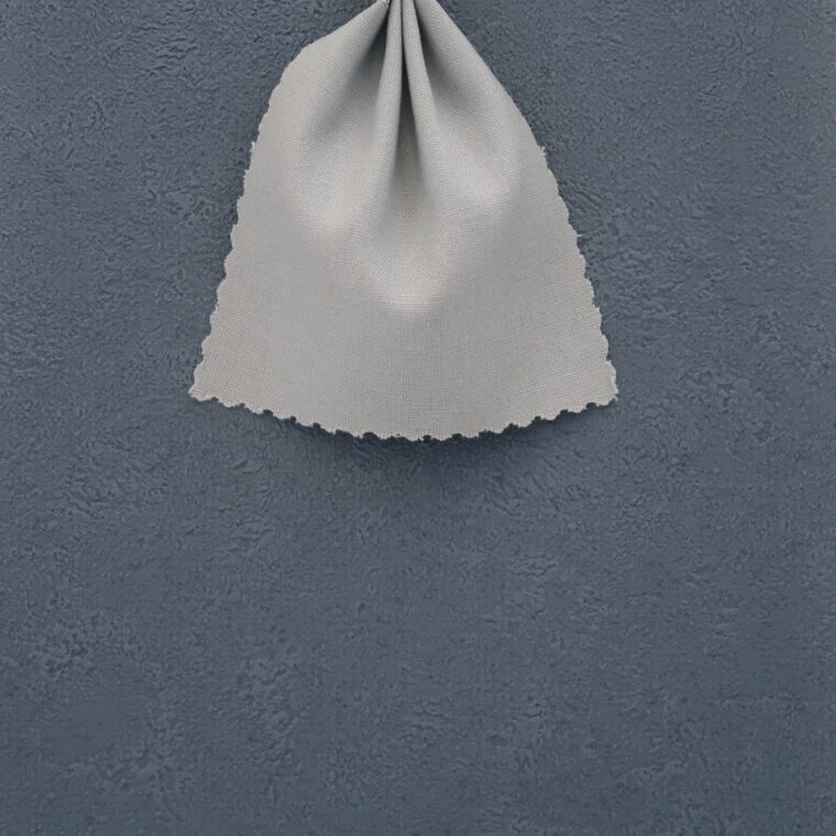 ブルーグレーの壁紙や部屋に合うカーテンの色