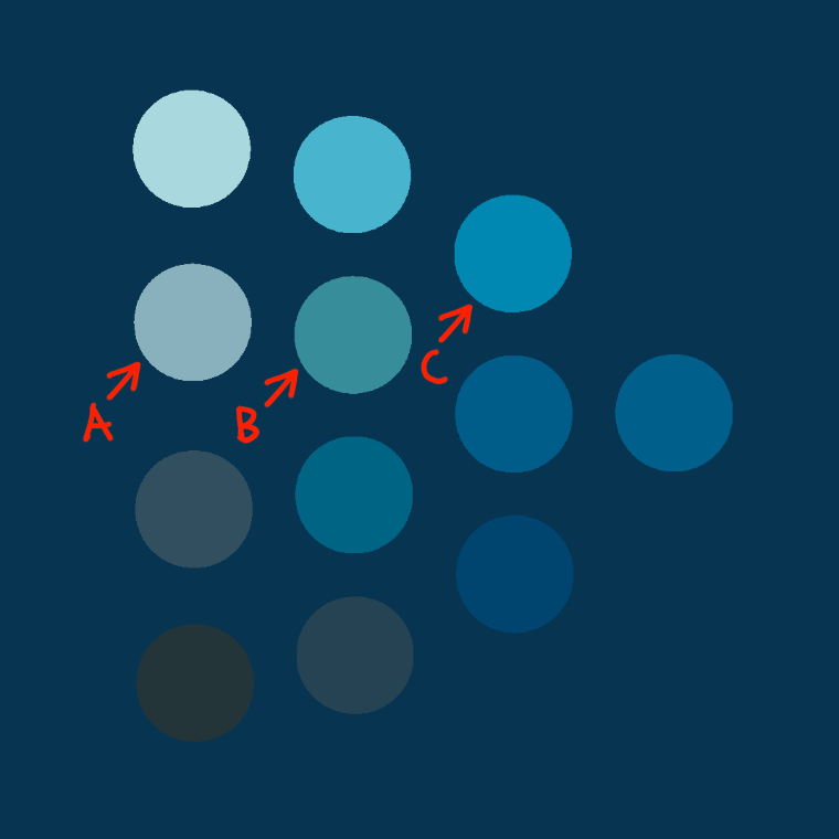 ネイビーの壁紙や部屋に合うカーテンの色