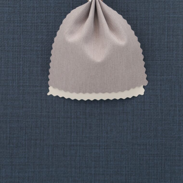 ネイビーの壁紙や部屋に合うカーテンの色