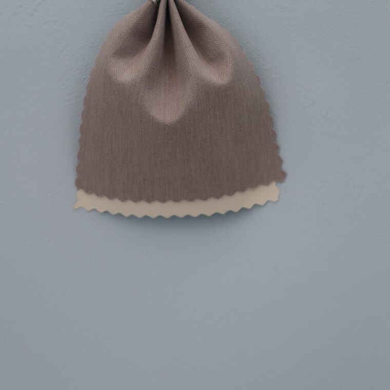 水色の壁紙・部屋に合うカーテンの色