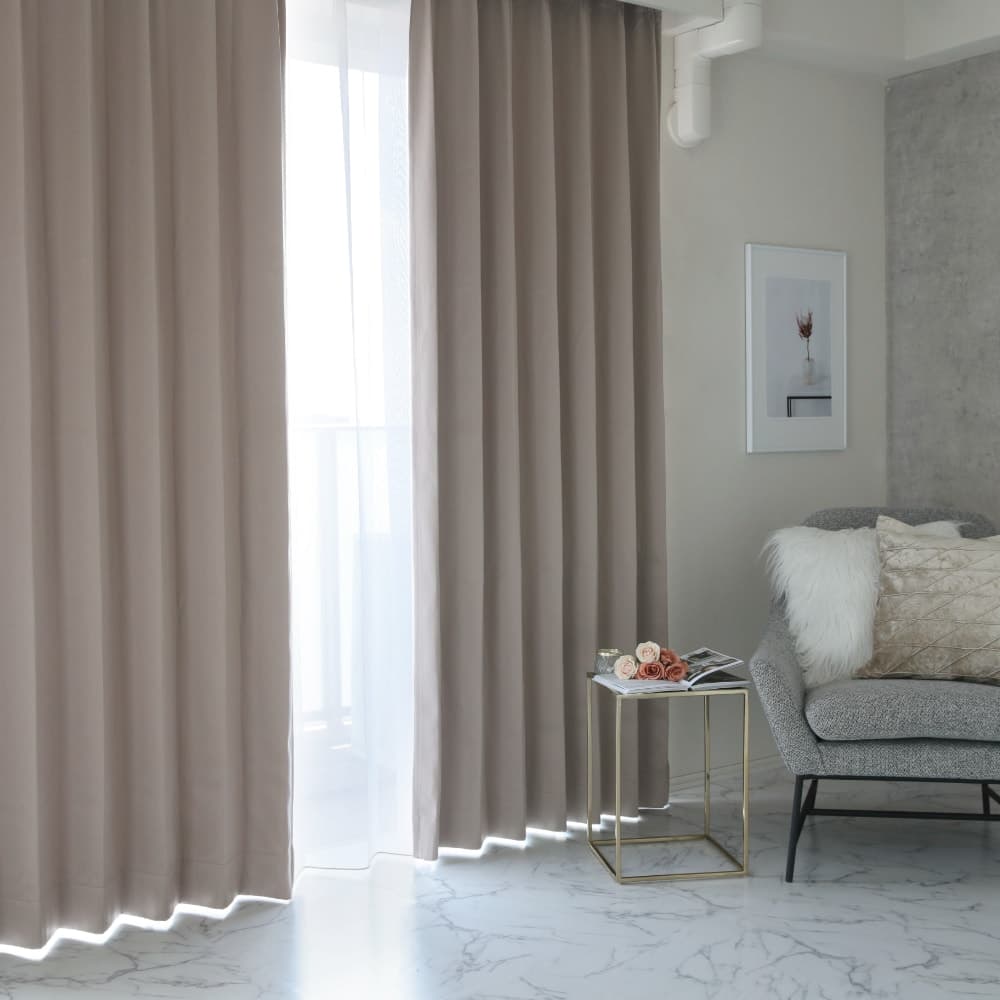 ネイビーの壁紙や部屋に合うカーテンの色